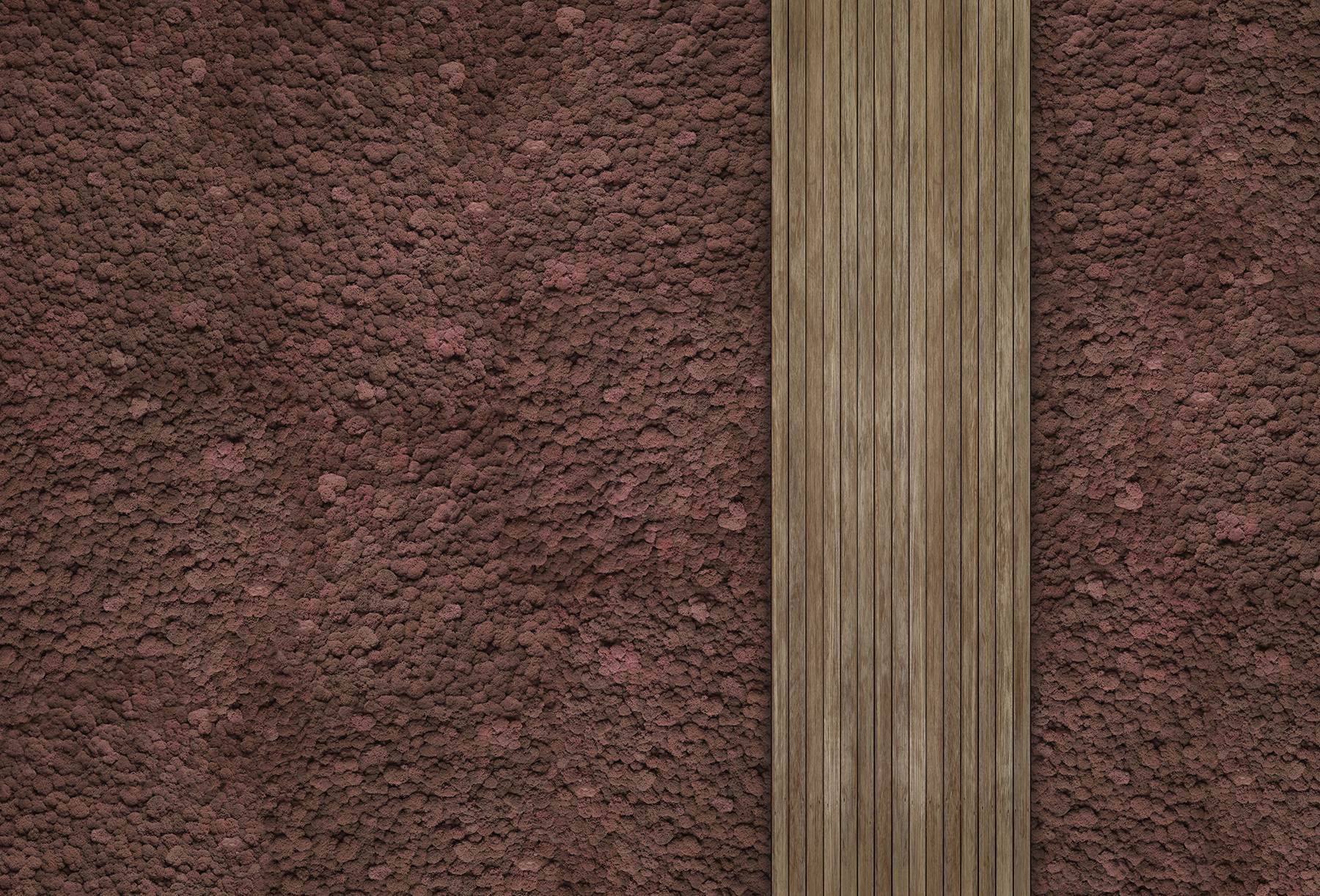Brown carpet with a wood plank Brown carpet with a wood plank