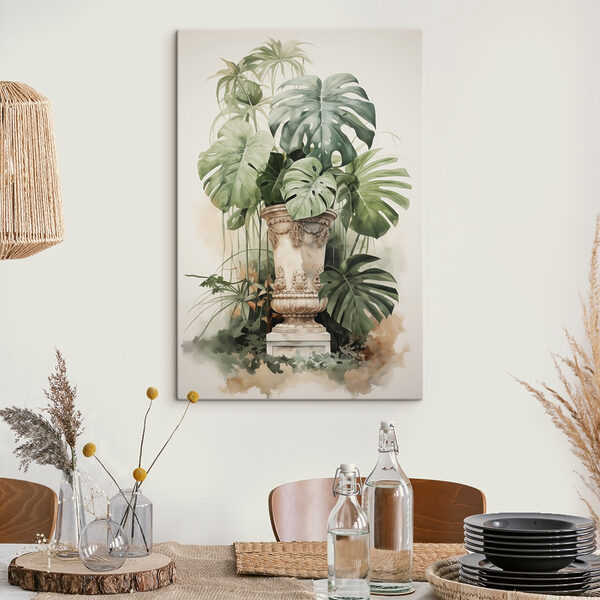 Plant in a vase Plant in a vase