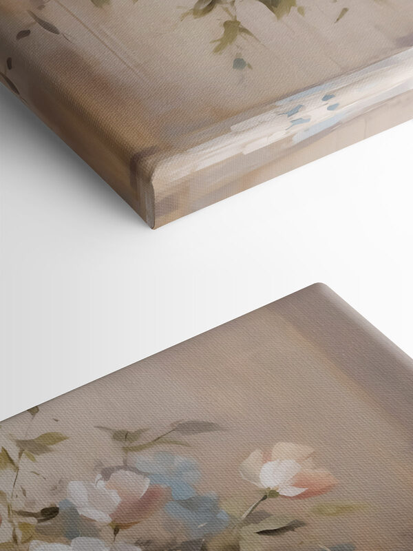 Painting of flowers in a vase