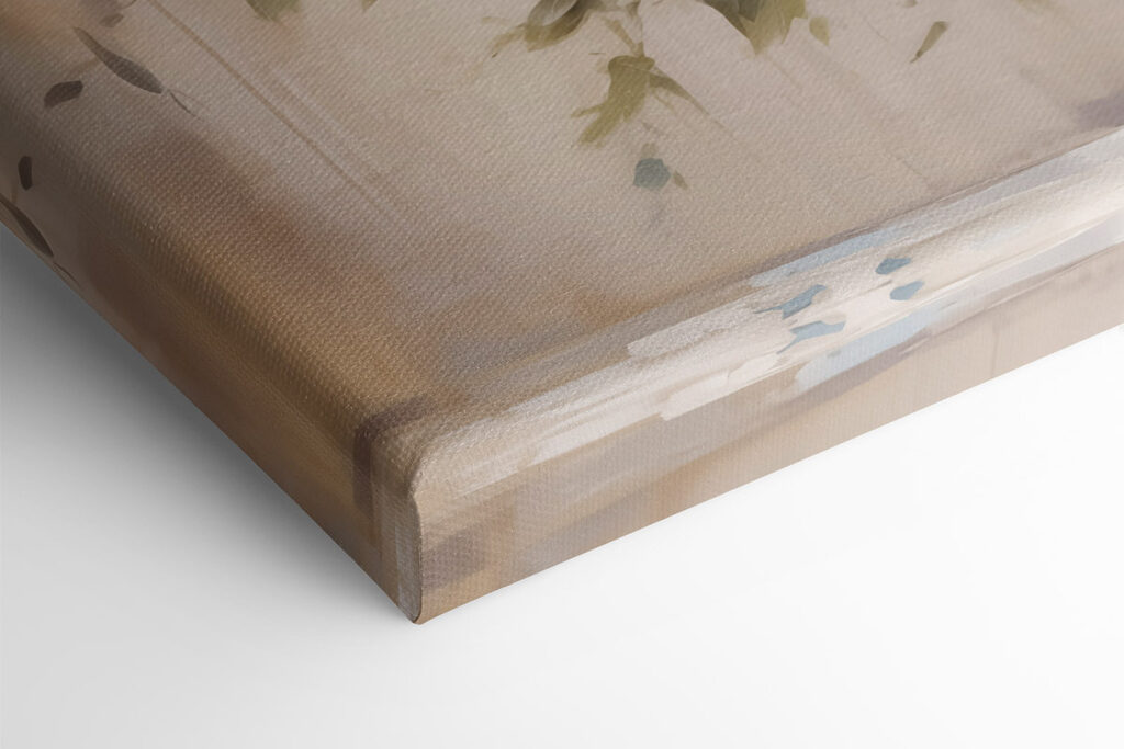 Painting of flowers in a vase