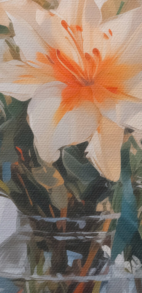 Vase of flowers on a table Vase of flowers on a table