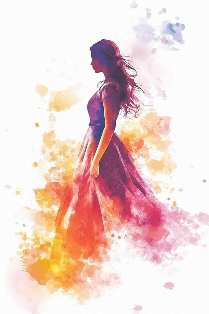Woman in a dress Woman in a dress