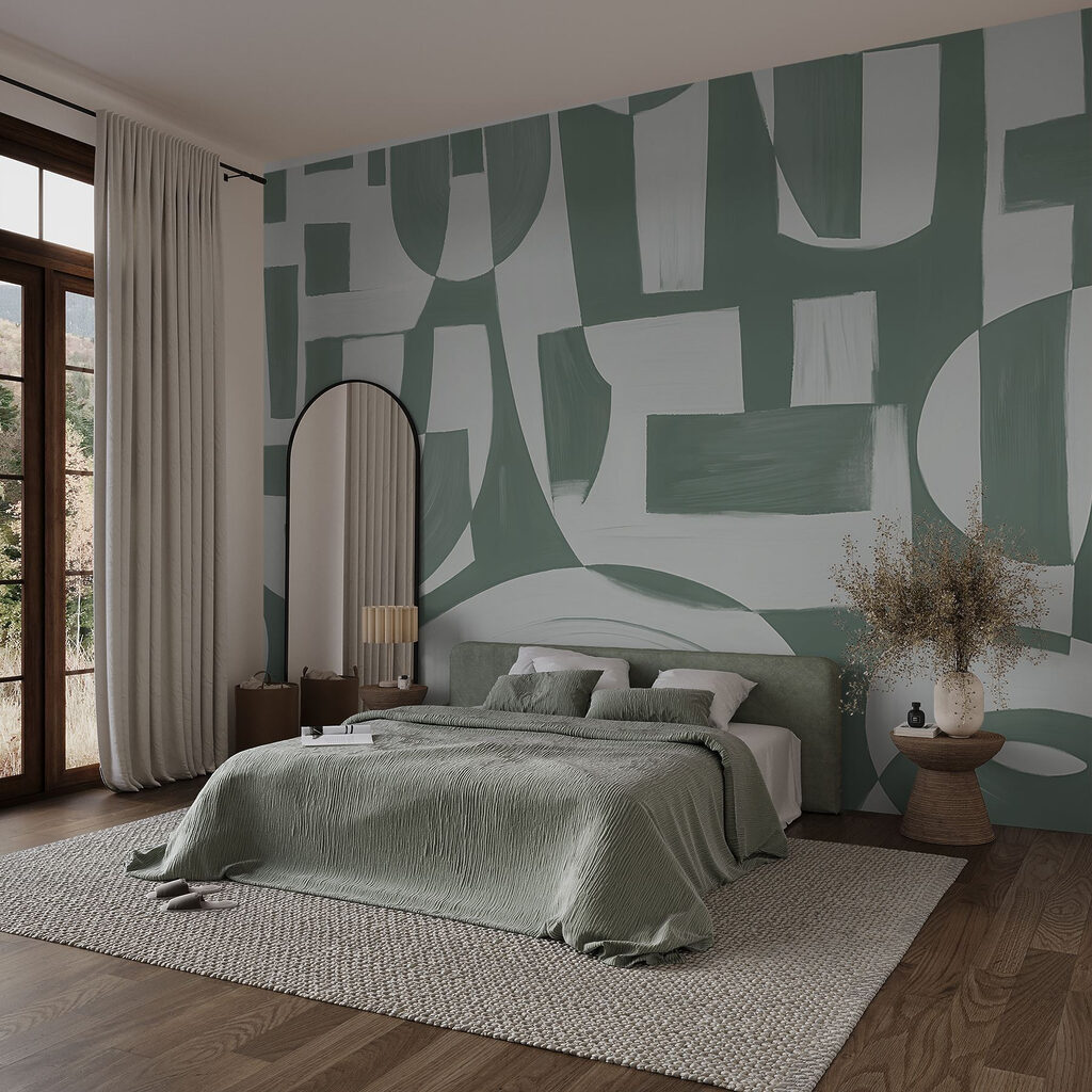 White and gray art