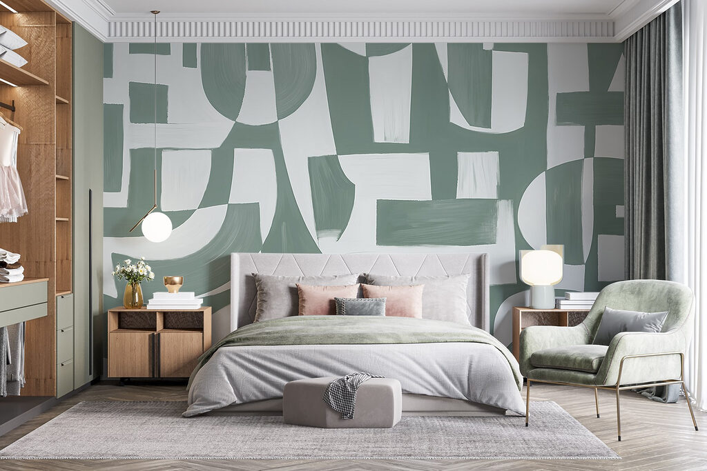 White and gray art