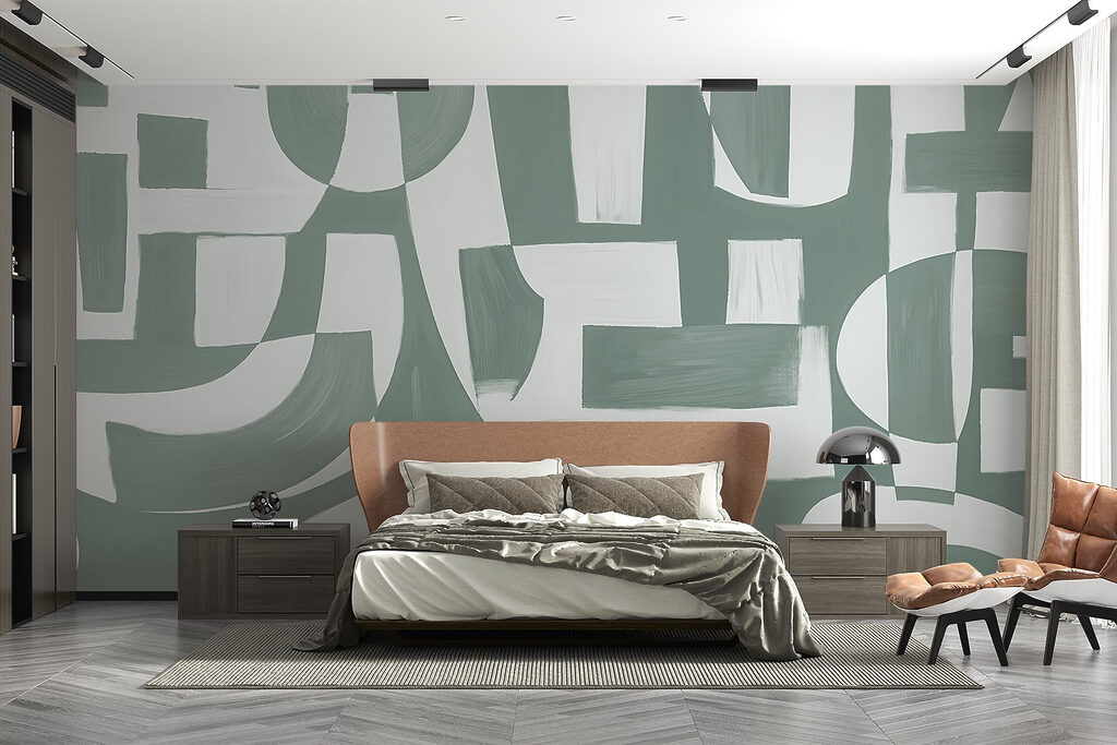 White and gray art