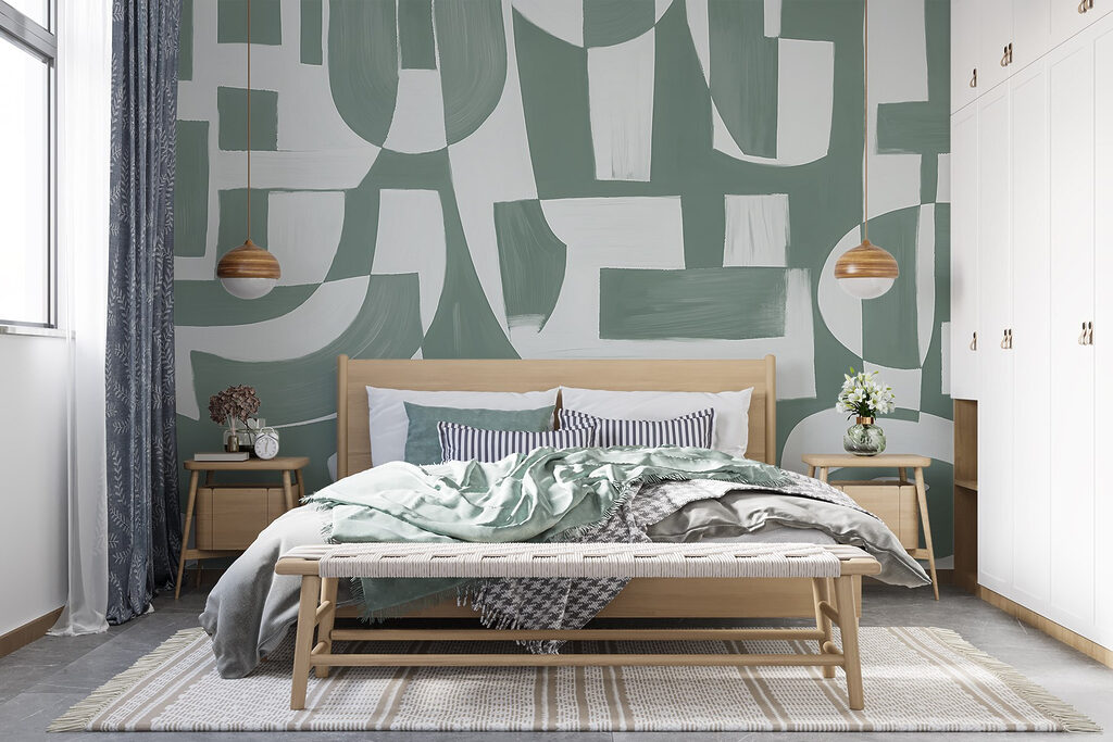 White and gray art