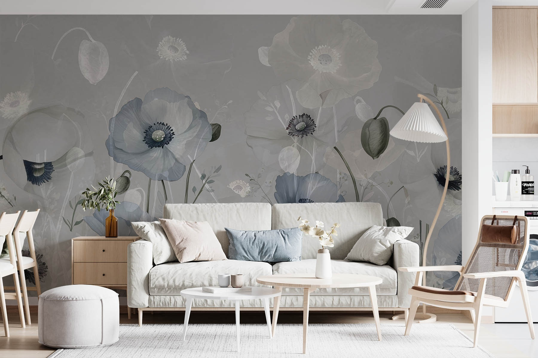 Delicate blooms in soft hues Delicate blooms in soft hues