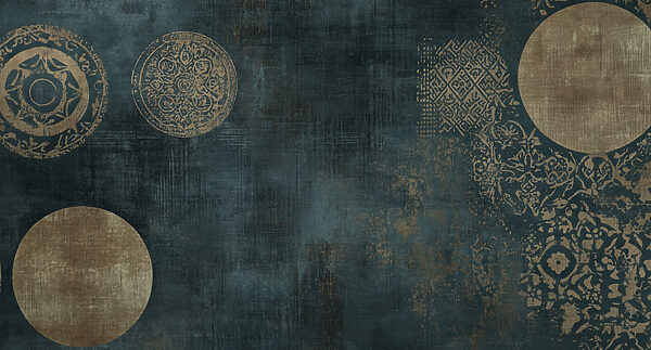 Mysterious patterns on textured background Mysterious patterns on textured background