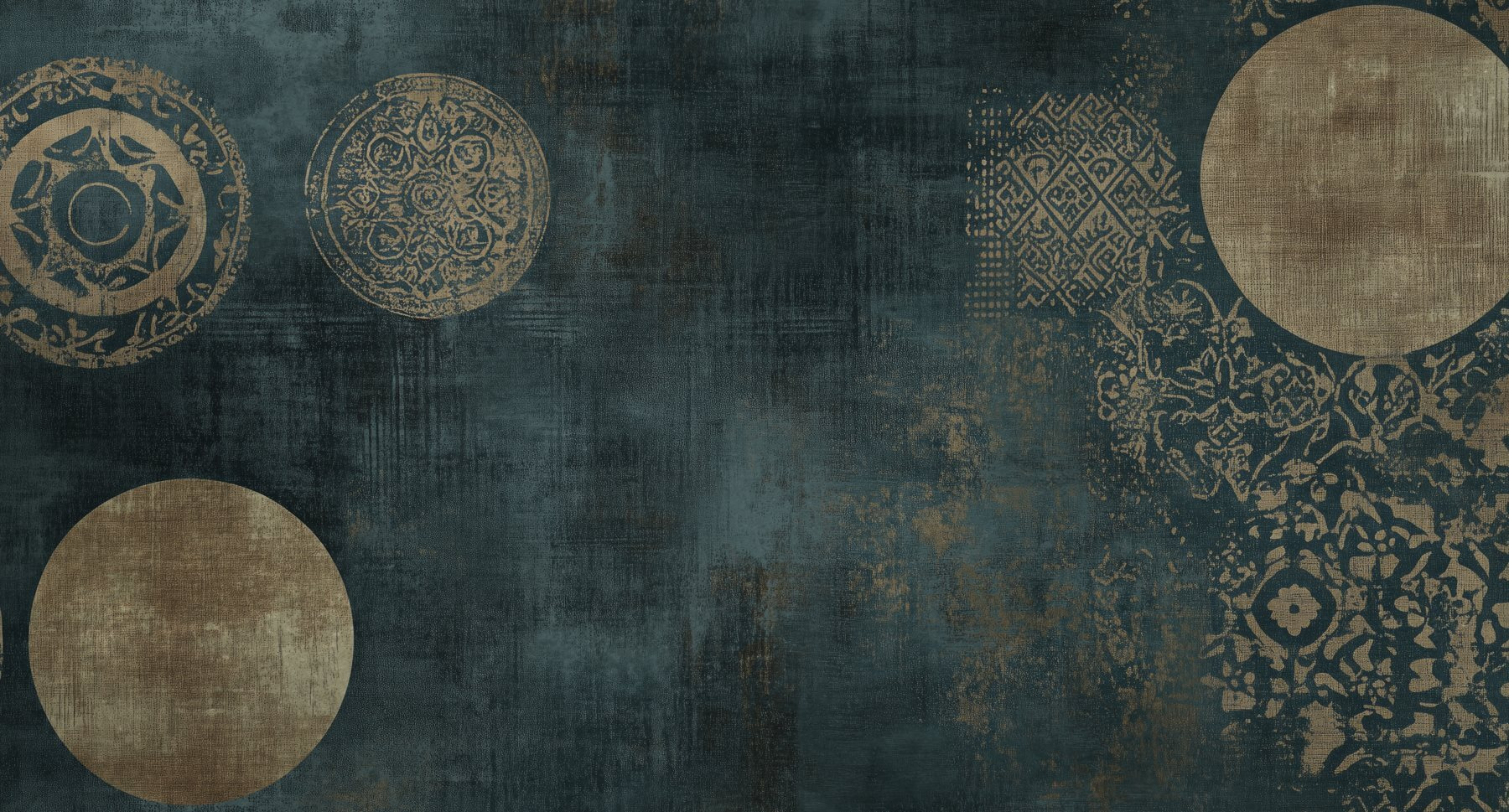 Mysterious patterns on textured background Mysterious patterns on textured background