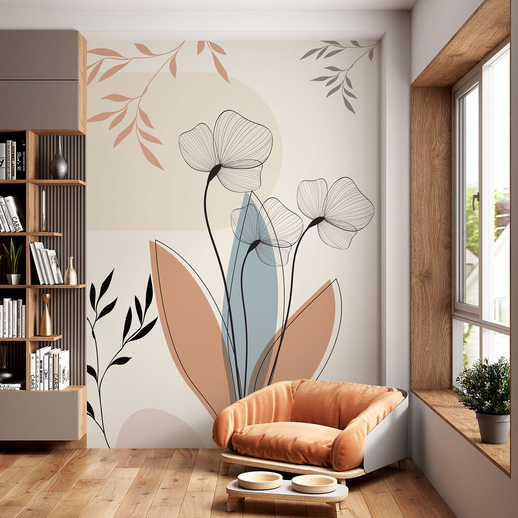 Floral elegance in soft hues Floral elegance in soft hues