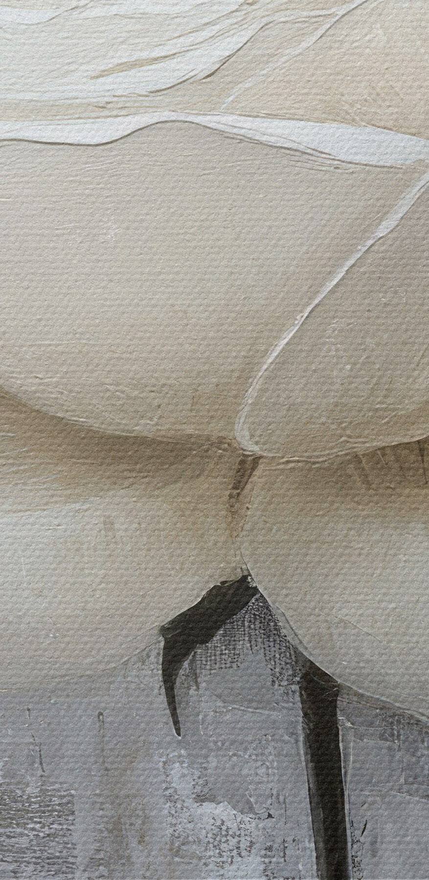 Painting of a white rose Painting of a white rose