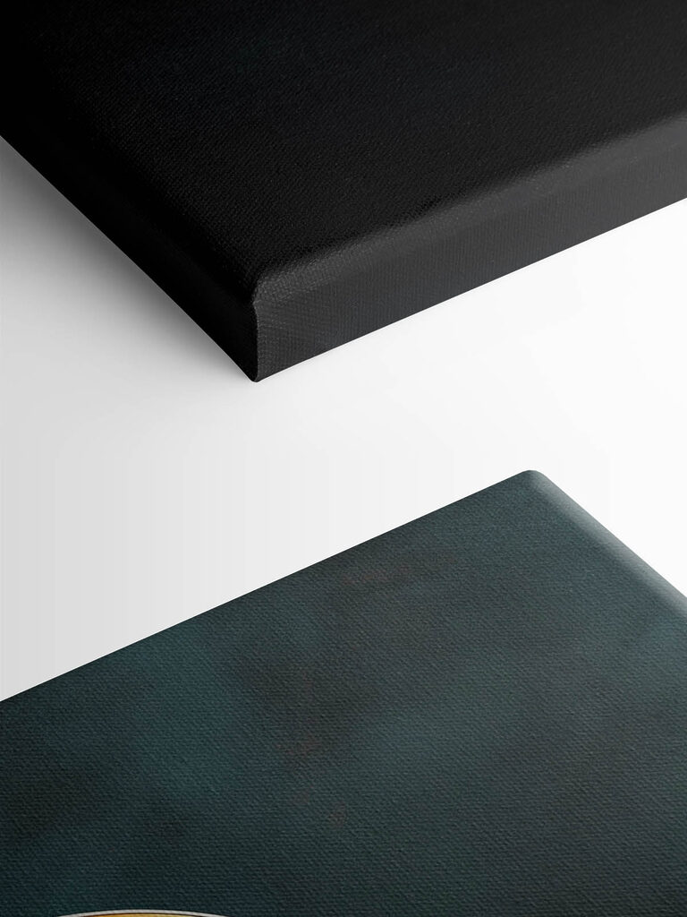 Two cups of coffee on saucers