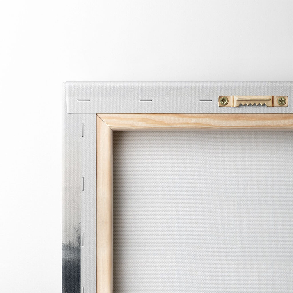 Watercolor painting of a snowy forest Watercolor painting of a snowy forest