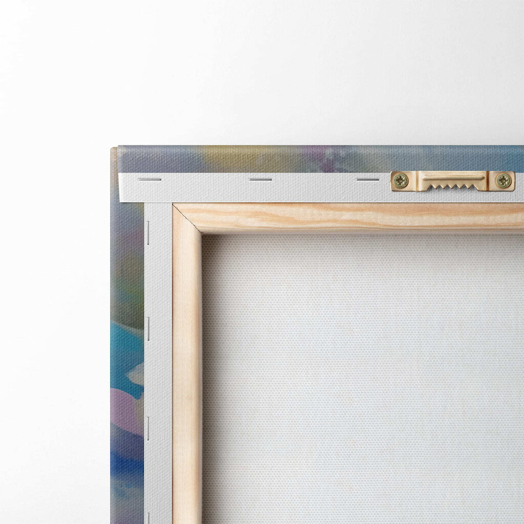 Soft hues of a blooming flower