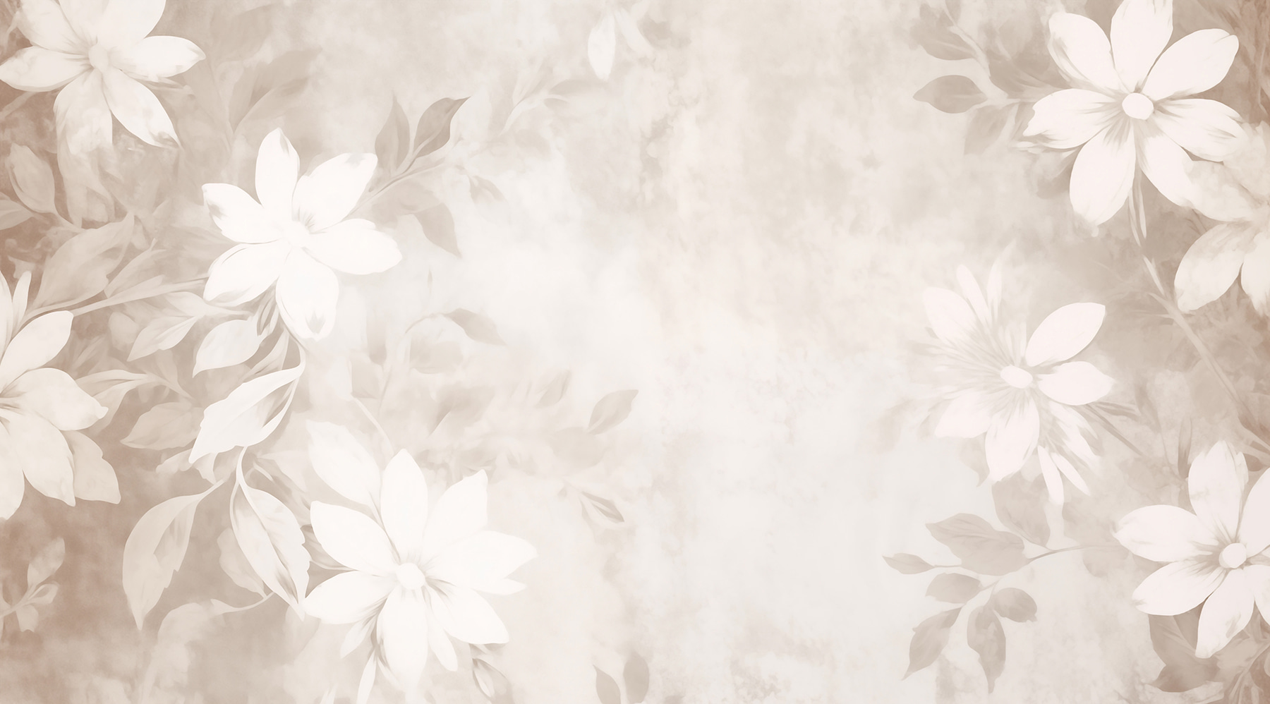 White and gray floral pattern White and gray floral pattern
