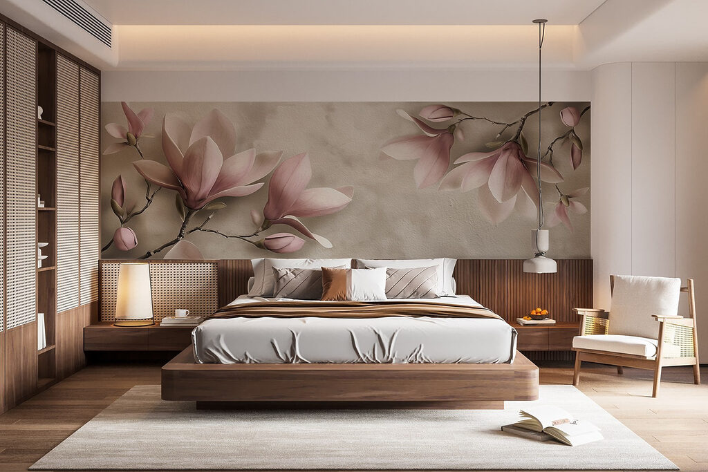 Delicate blooms in soft pastel hues Delicate blooms in soft pastel hues