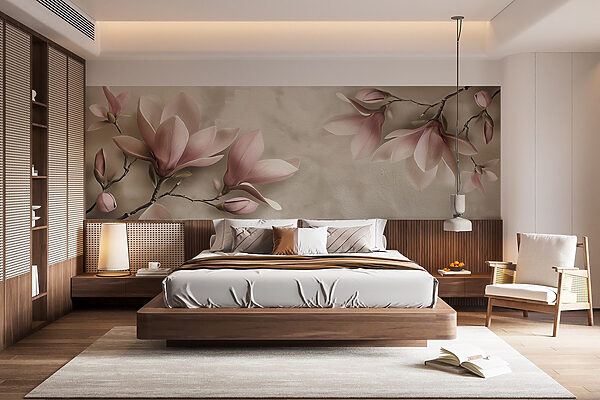Delicate blooms in soft pastel hues Delicate blooms in soft pastel hues
