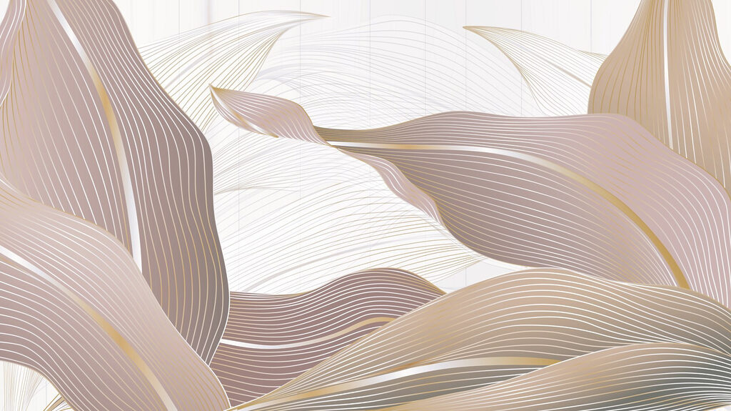 Flowing Lines and Soft Colors