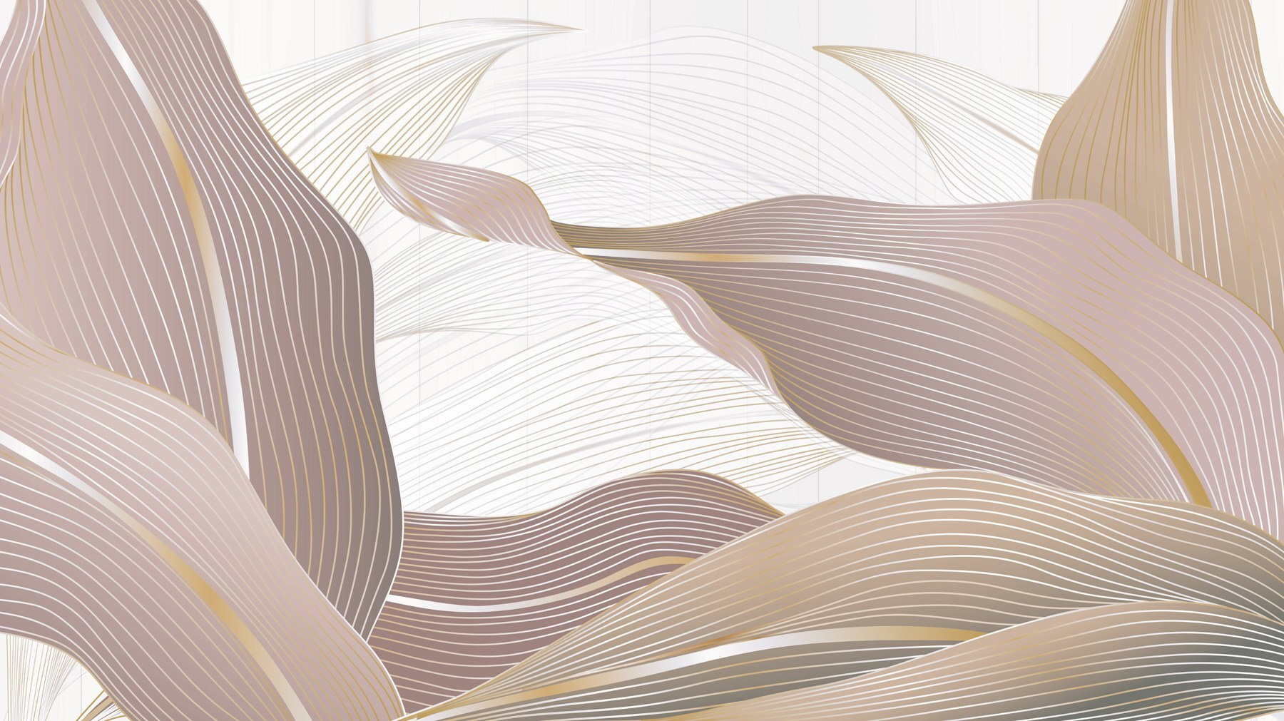 Flowing Lines and Soft Colors Flowing Lines and Soft Colors