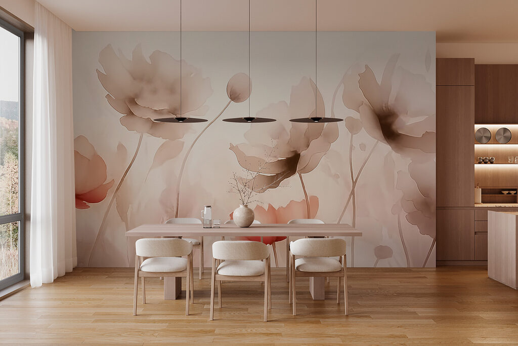 Delicate blooms in soft hues Delicate blooms in soft hues