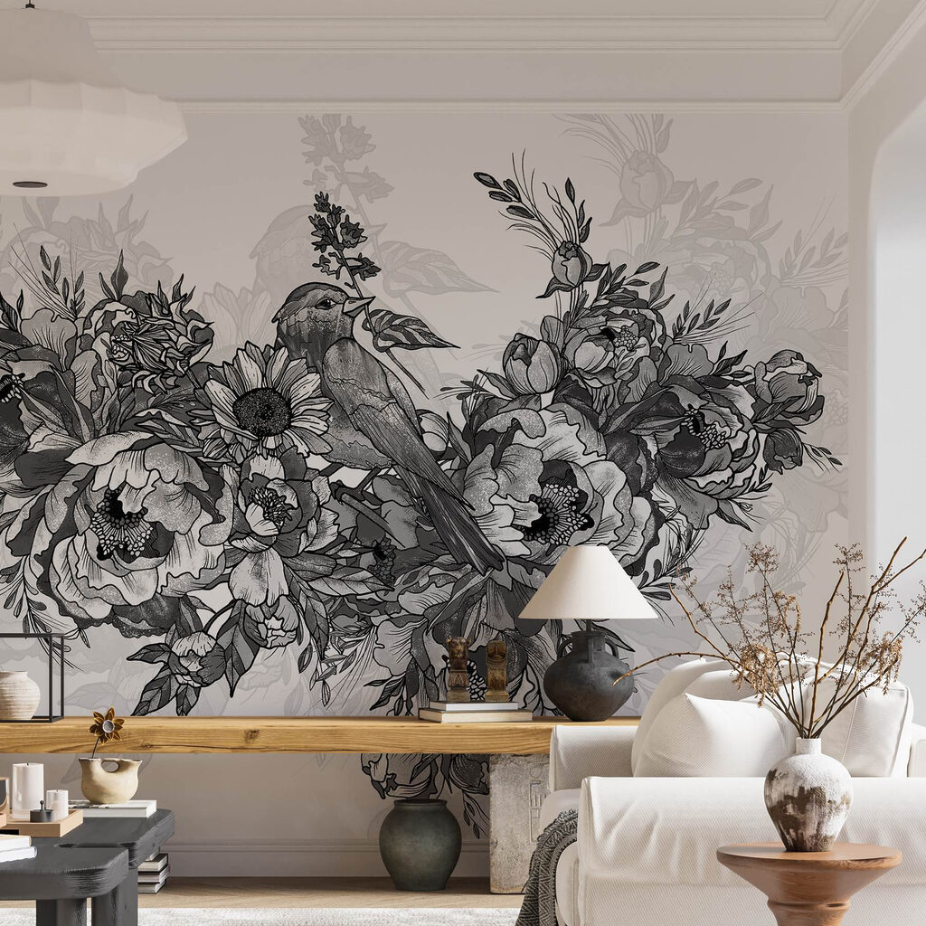 Bird sitting on a flower Bird sitting on a flower