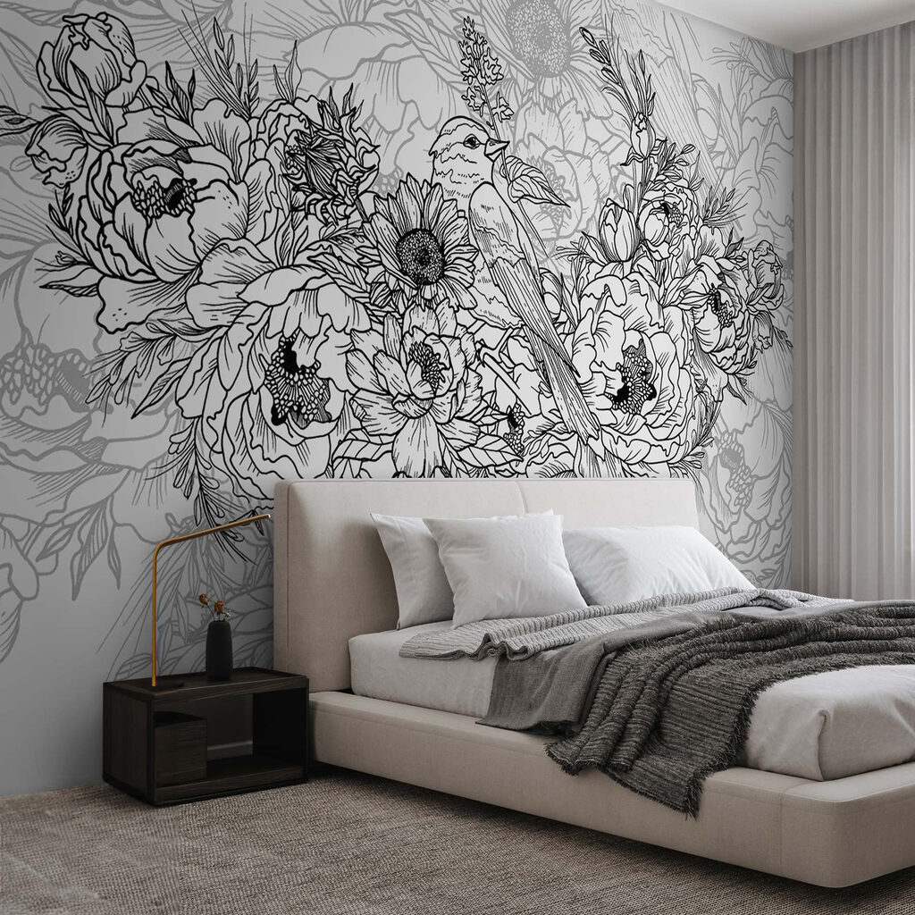 Bird on a flower Bird on a flower