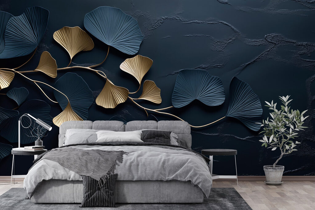 Natural elegance on a dark backdrop