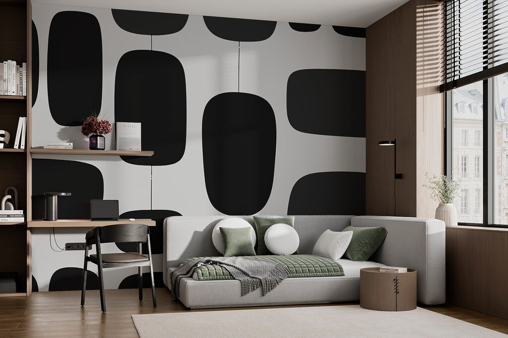 Black and white pattern Black and white pattern