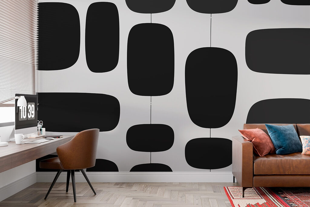 Black and white pattern Black and white pattern