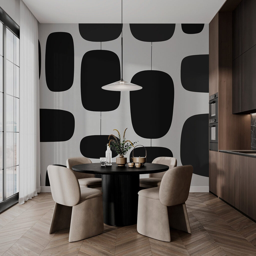 Black and white pattern Black and white pattern