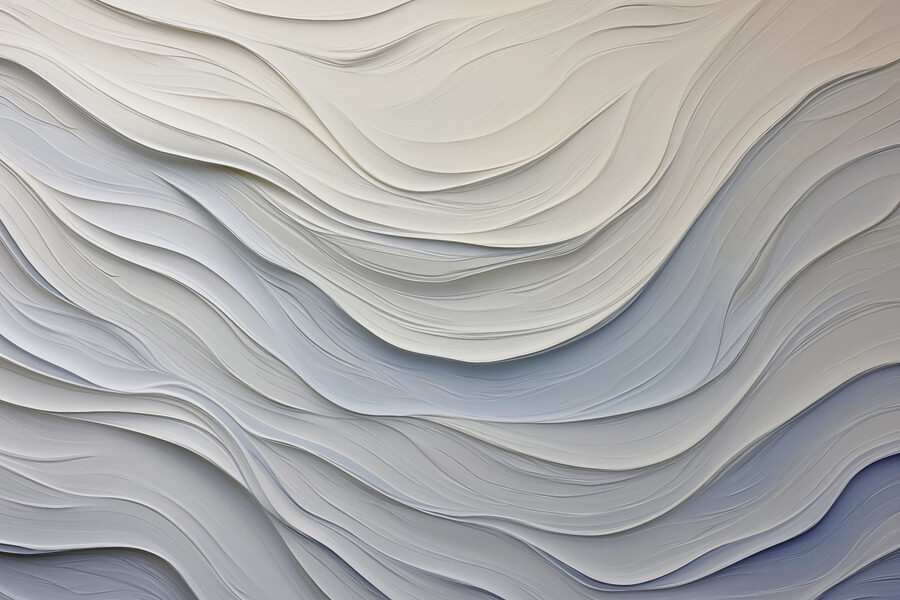 White and grey wavy background White and grey wavy background