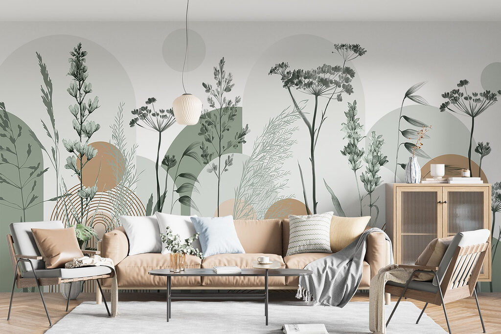 Serene nature-inspired abstract design Serene nature-inspired abstract design