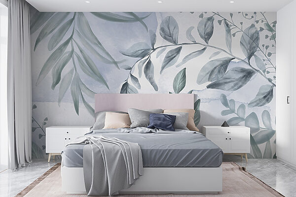 Serene foliage in soft hues Serene foliage in soft hues