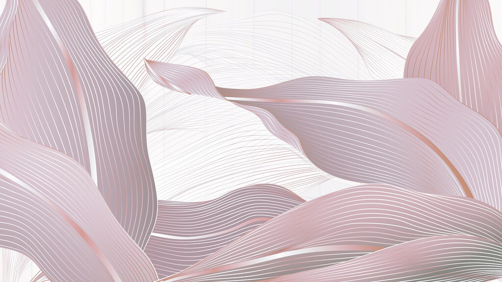 Flowing lines create serene beauty