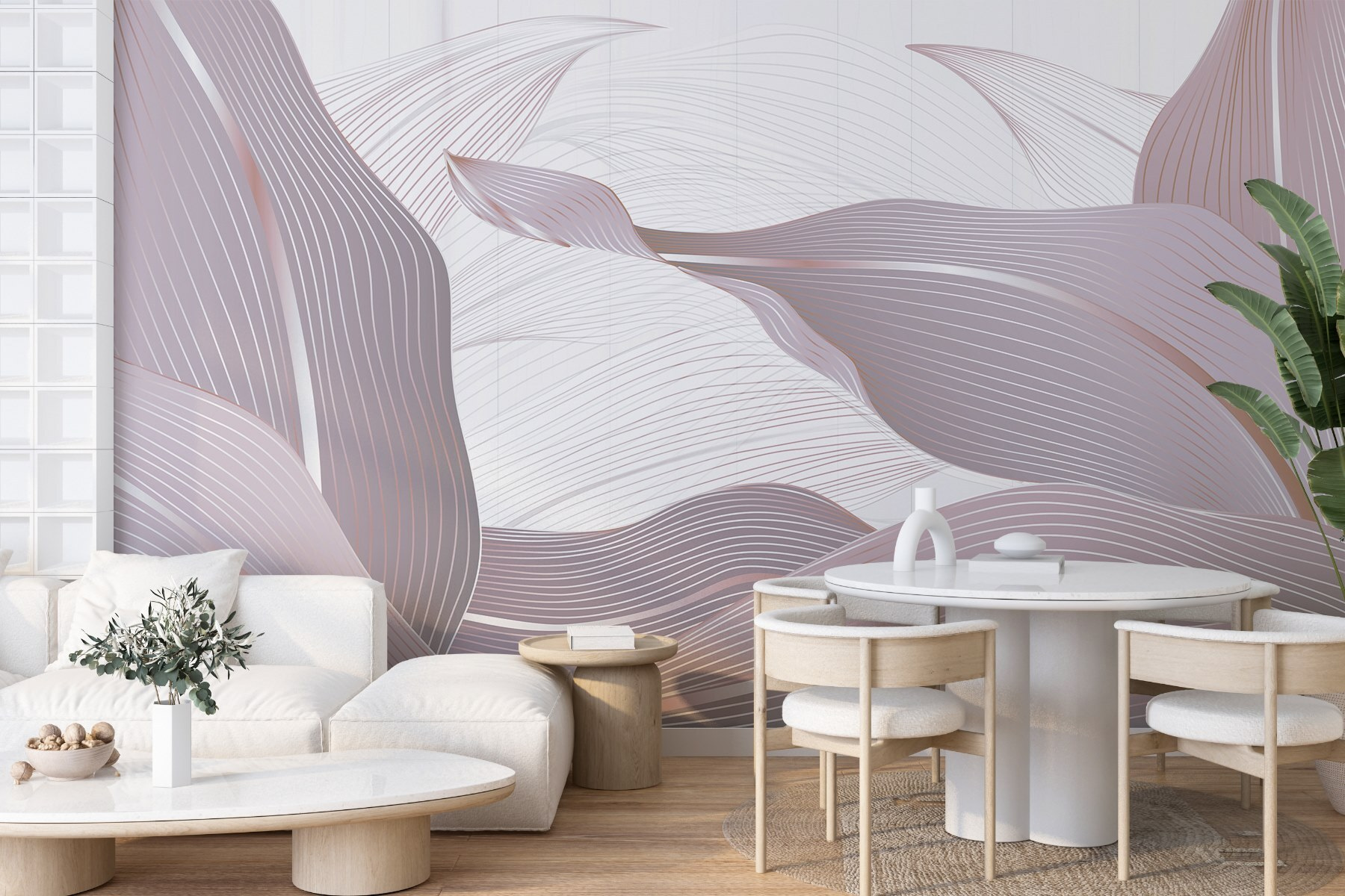 Flowing lines create serene beauty Flowing lines create serene beauty