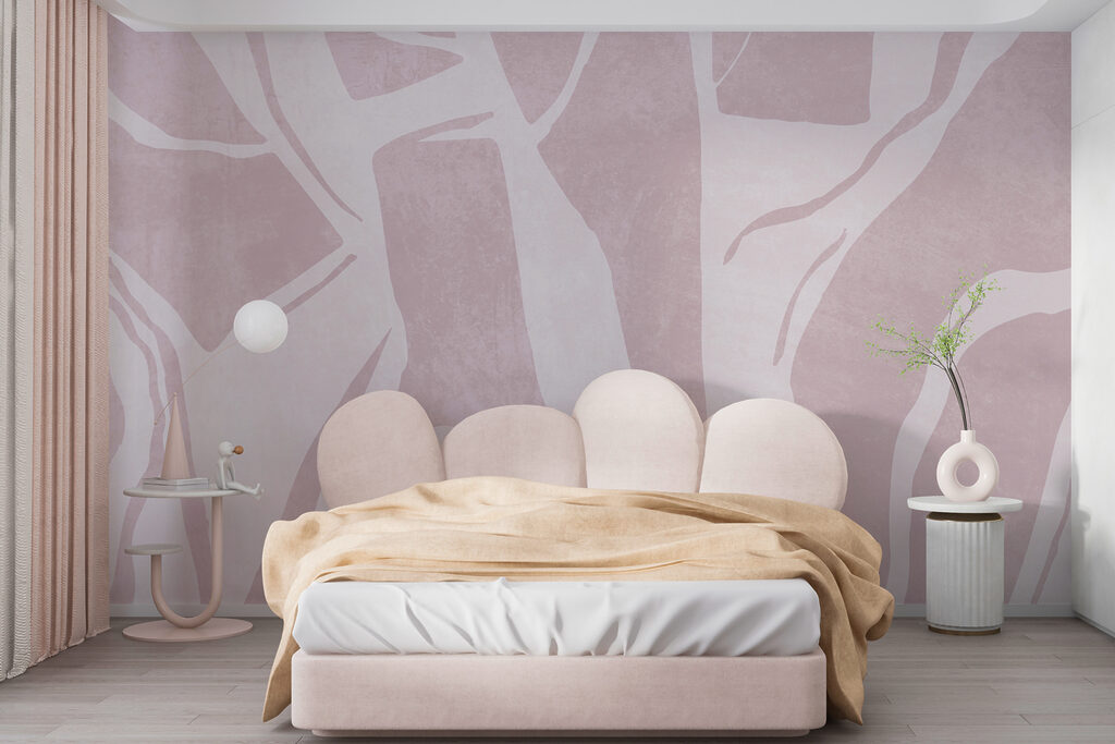 Pink and white pattern