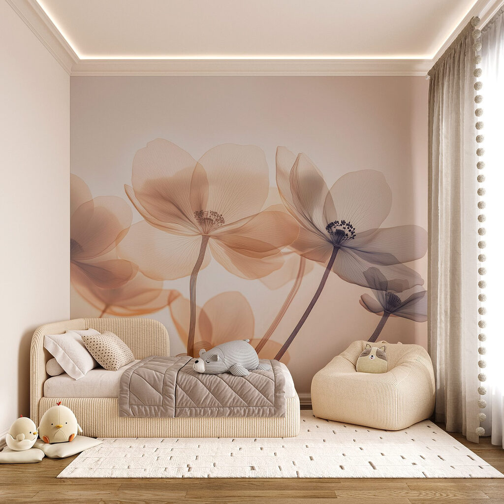 Delicate blooms in soft hues Delicate blooms in soft hues