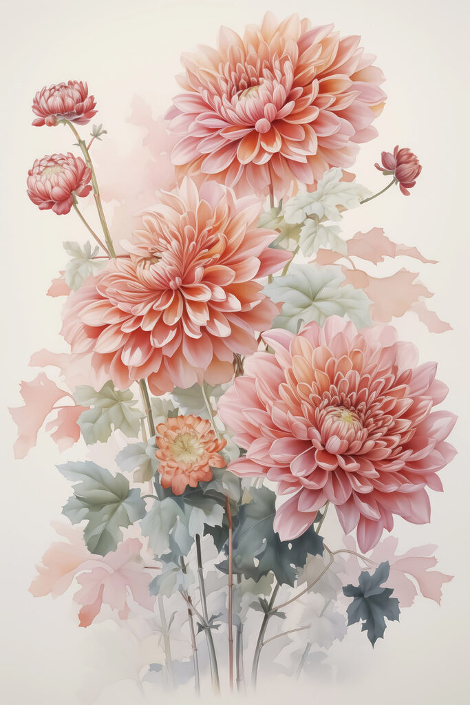 Beautiful blooms in soft colors Beautiful blooms in soft colors