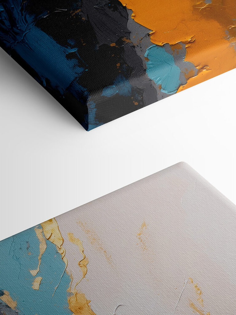 Painting of different colors Painting of different colors