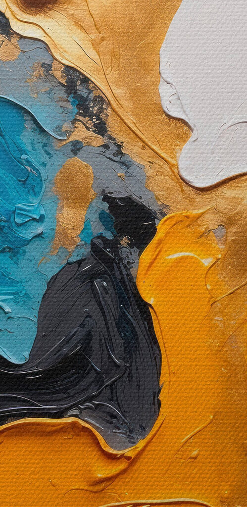 Painting of different colors Painting of different colors