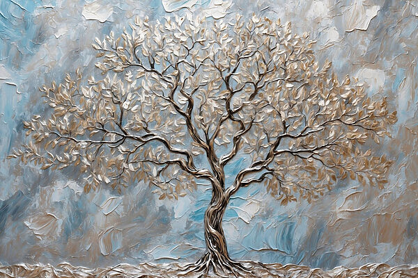 Painting of a tree Painting of a tree