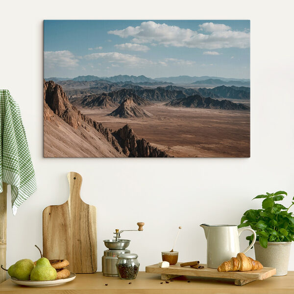 Landscape of mountains and blue sky Landscape of mountains and blue sky