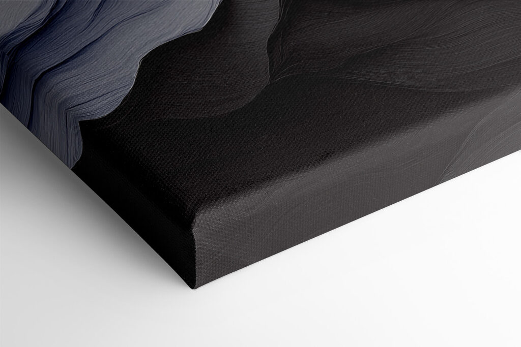 White and black mountains