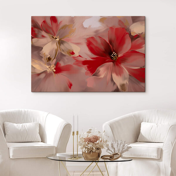 Blooming flowers in soft hues Blooming flowers in soft hues