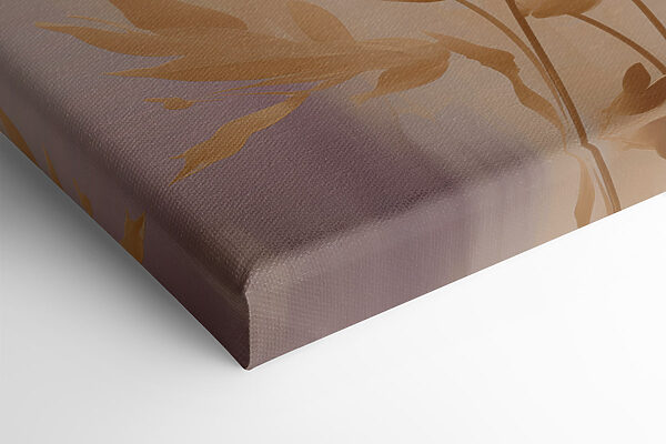 Painting of pink flowers