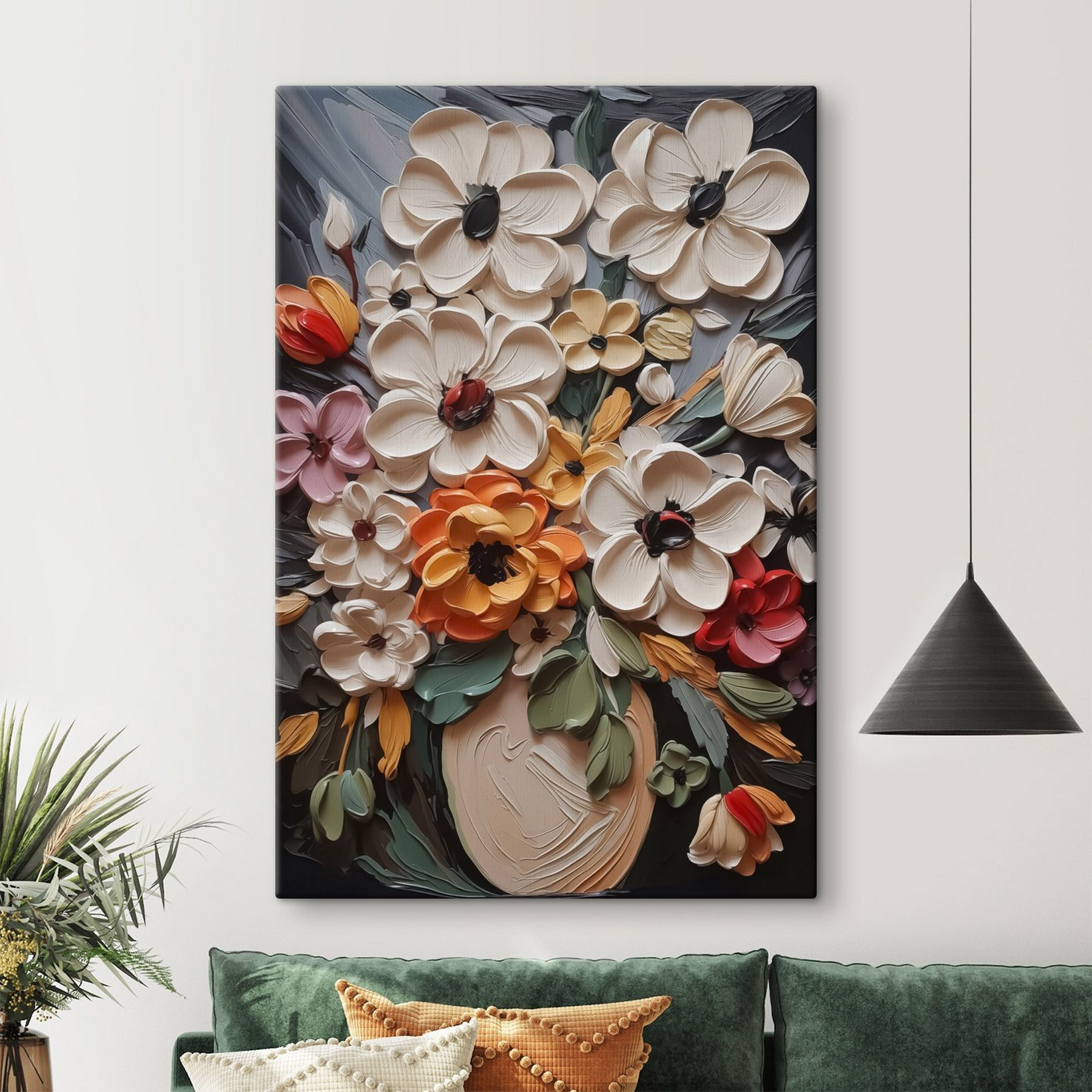 Beautifully crafted floral arrangement artwork Beautifully crafted floral arrangement artwork