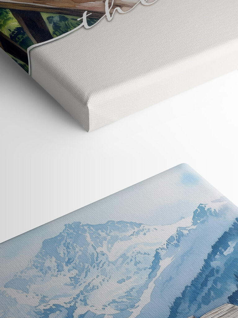 Table with food on it and a house in the background Table with food on it and a house in the background