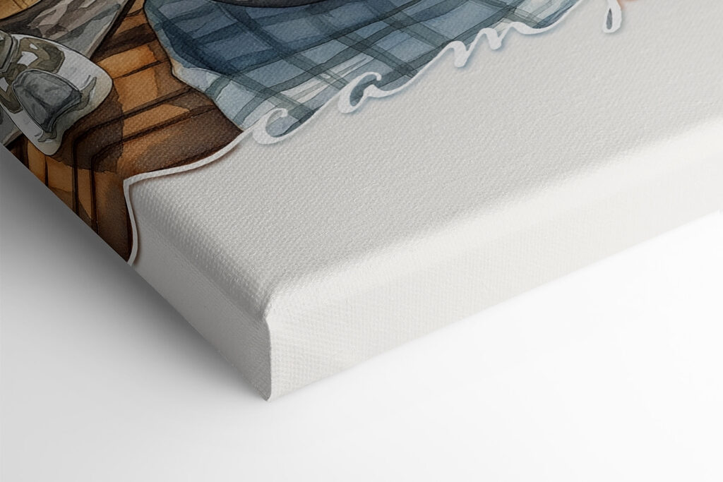 Table with food on it by a lake Table with food on it by a lake