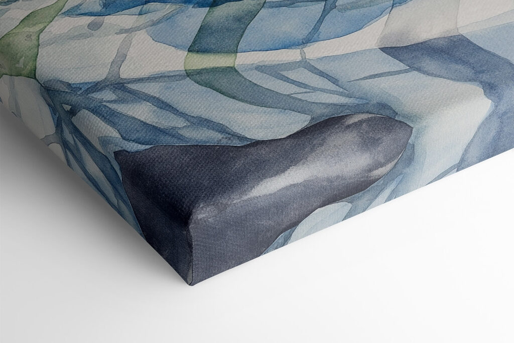 Pan of food and a pan of eggs on a table with a lake in the background