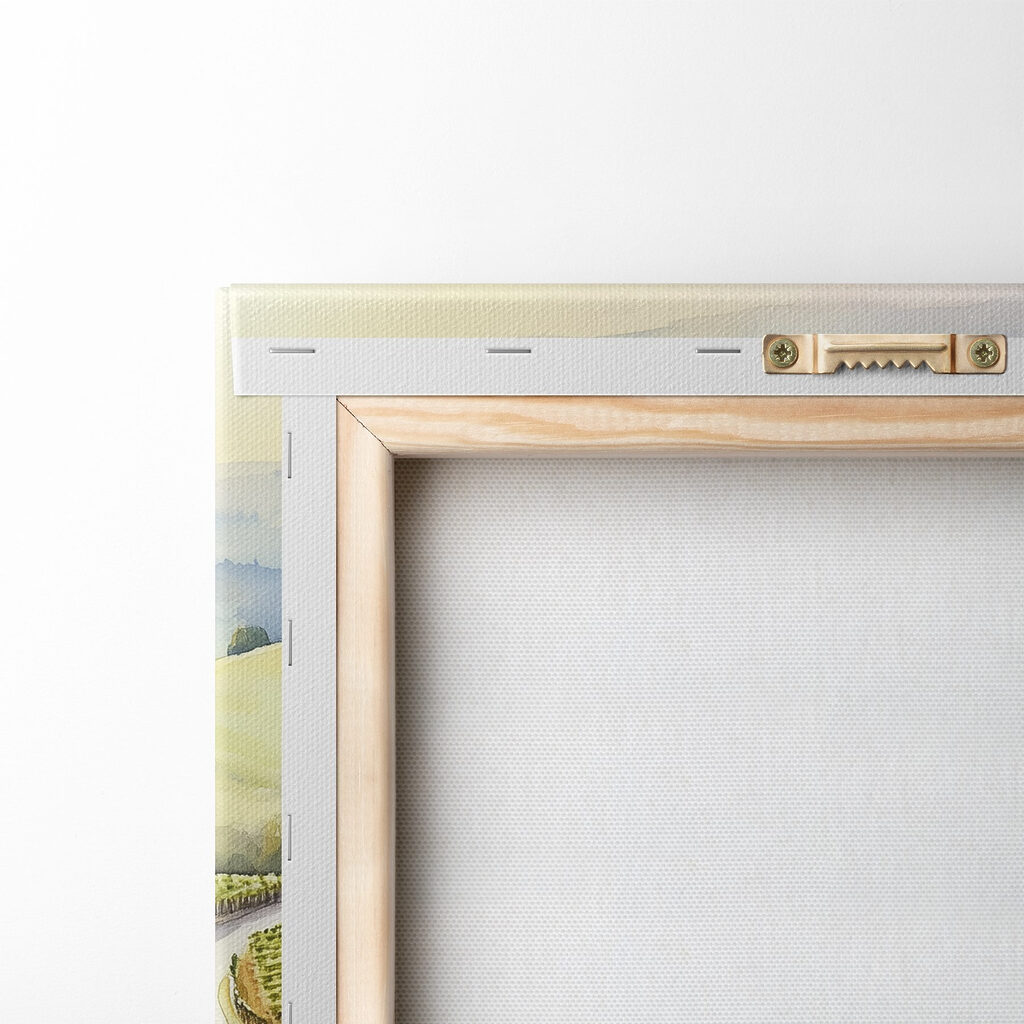 Wine glasses and grapes on a table